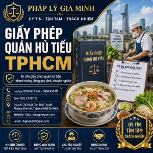 Giấy phép quán hủ tiếu TPHCM