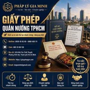 Giấy phép quán nướng TPHCM