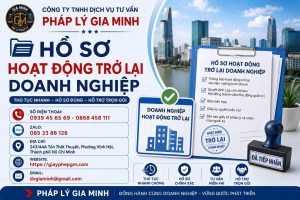 Hồ sơ hoạt động trở lại doanh nghiệp