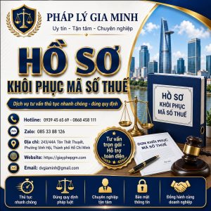 Hồ sơ khôi phục mã số thuế