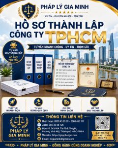 Hồ sơ thành lập công ty TPHCM