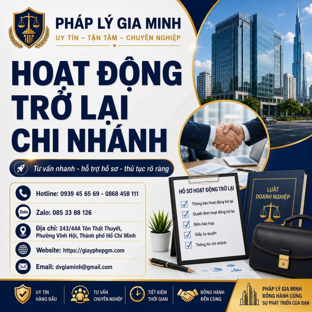 Hoạt động trở lại chi nhánh đúng thủ tục, khôi phục vận hành an toàn và nhanh chóng 1 Hoạt động trở lại chi nhánh
