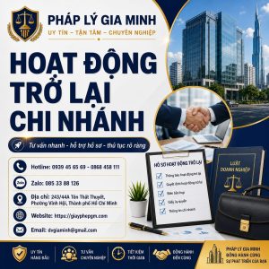 Hoạt động trở lại chi nhánh
