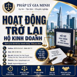 Hoạt động trở lại hộ kinh doanh