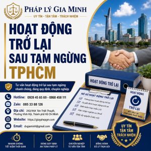 Hoạt động trở lại sau tạm ngừng TPHCM