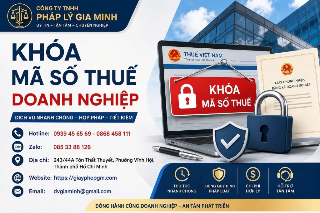 Khóa mã số thuế doanh nghiệp: Nguyên nhân, hậu quả và cách xử lý hiệu quả 1 Khóa mã số thuế doanh nghiệp