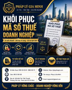 Khôi phục mã số thuế doanh nghiệp