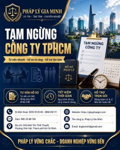 Tạm ngừng công ty TPHCM