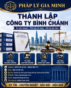 Thành lập công ty Bình Chánh