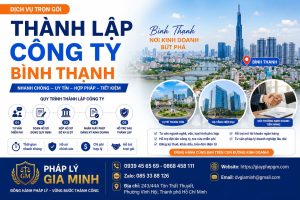 Thành lập công ty Bình Thạnh