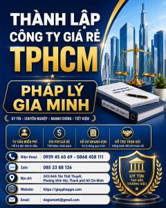 Thành lập công ty giá rẻ TPHCM