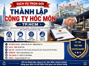 Thành lập công ty Hóc Môn
