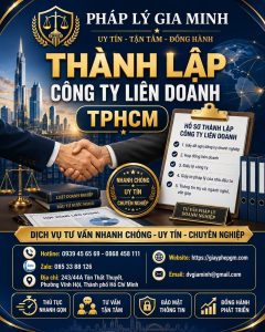 Thành lập công ty liên doanh TPHCM