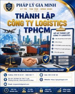Thành lập công ty logistics TPHCM