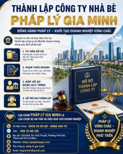 Thành lập công ty Nhà Bè
