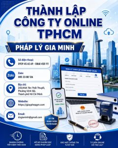Thành lập công ty online TPHCM