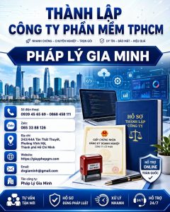 Thành lập công ty phần mềm TPHCM