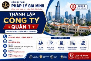 Thành lập công ty Quận 1