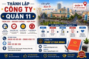 Thành lập công ty Quận 11