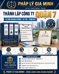 Thành lập công ty Quận 7