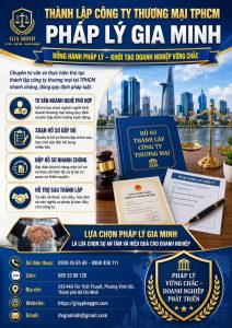 Thành lập công ty thương mại TPHCM