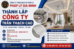 Thành Lập Công Ty Trần Thạch Cao