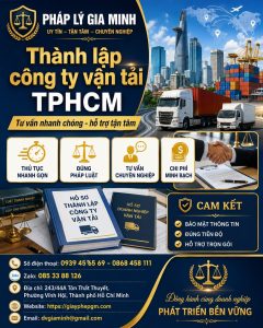 Thành lập công ty vận tải TPHCM