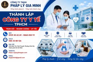 Thành lập công ty y tế TPHCM