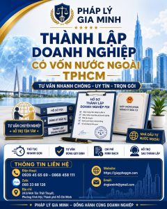 Thành lập doanh nghiệp có vốn nước ngoài TPHCM