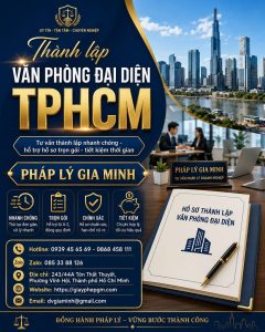 Thành lập văn phòng đại diện TPHCM