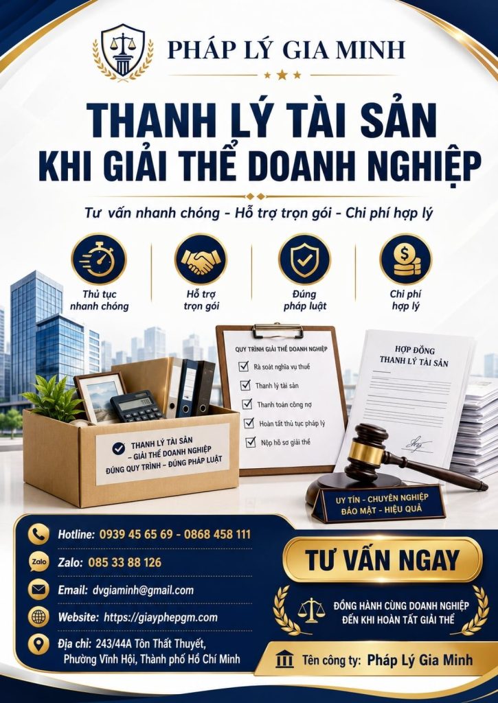 Thanh lý tài sản khi giải thể doanh nghiệp đúng quy trình, hạn chế tranh chấp 1 Thanh lý tài sản khi giải thể doanh nghiệp