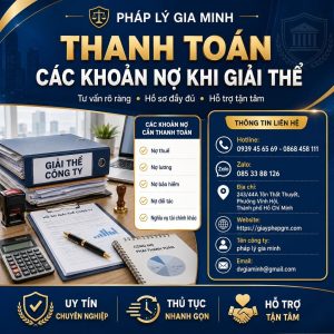 Thanh toán các khoản nợ khi giải thể