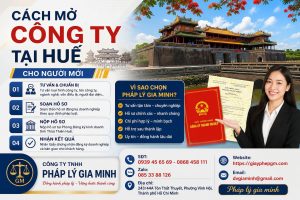 Cách mở công ty tại Huế cho người mới
