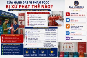 Cửa hàng gas vi phạm PCCC bị xử phạt thế nào