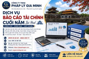 Dịch vụ báo cáo tài chính cuối năm tại Huế