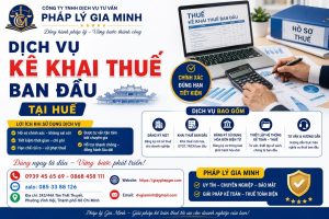 Dịch vụ kê khai thuế ban đầu tại Huế