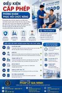 Điều kiện cấp phép phòng khám phục hồi chức năng