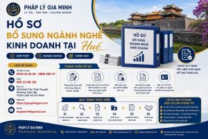 Hồ sơ bổ sung ngành nghề kinh doanh tại Huế