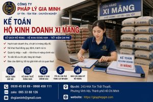 Kế toán hộ kinh doanh xi măng