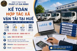 Kế toán hợp tác xã vận tải tại Huế