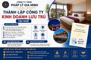 Thành lập công ty kinh doanh lưu trú tại Huế