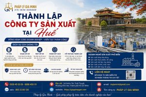 Thành lập công ty sản xuất tại Huế