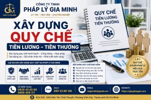 Xây dựng quy chế tiền lương tiền thưởng