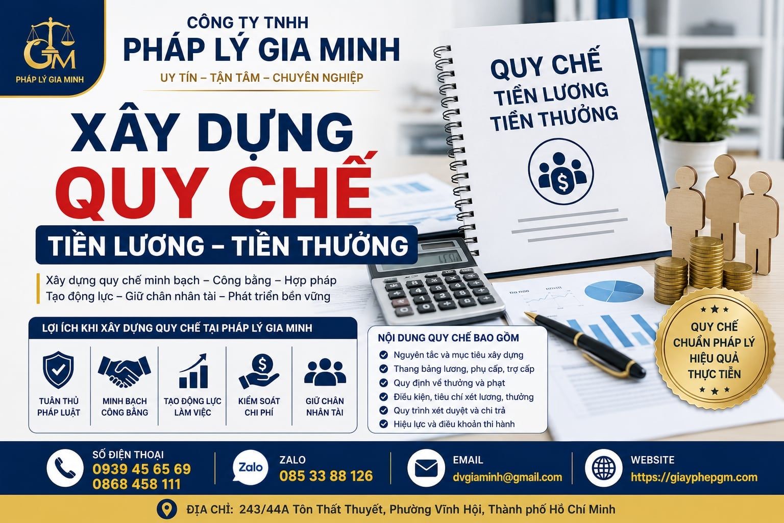 Xây dựng quy chế tiền lương tiền thưởng