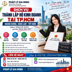 Dịch vụ thành lập hộ kinh doanh tại TPHCM