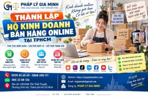 Thành lập hộ kinh doanh bán hàng online tại TPHCM