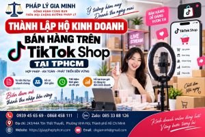 Thành lập hộ kinh doanh bán hàng trên TikTok Shop tại TPHCM