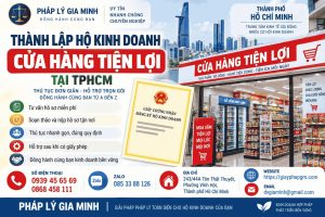 Thành lập hộ kinh doanh cửa hàng tiện lợi tại TPHCM