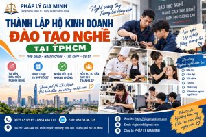 Thành lập hộ kinh doanh đào tạo nghề tại TPHCM