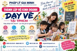 Thành lập hộ kinh doanh dạy vẽ tại TPHCM